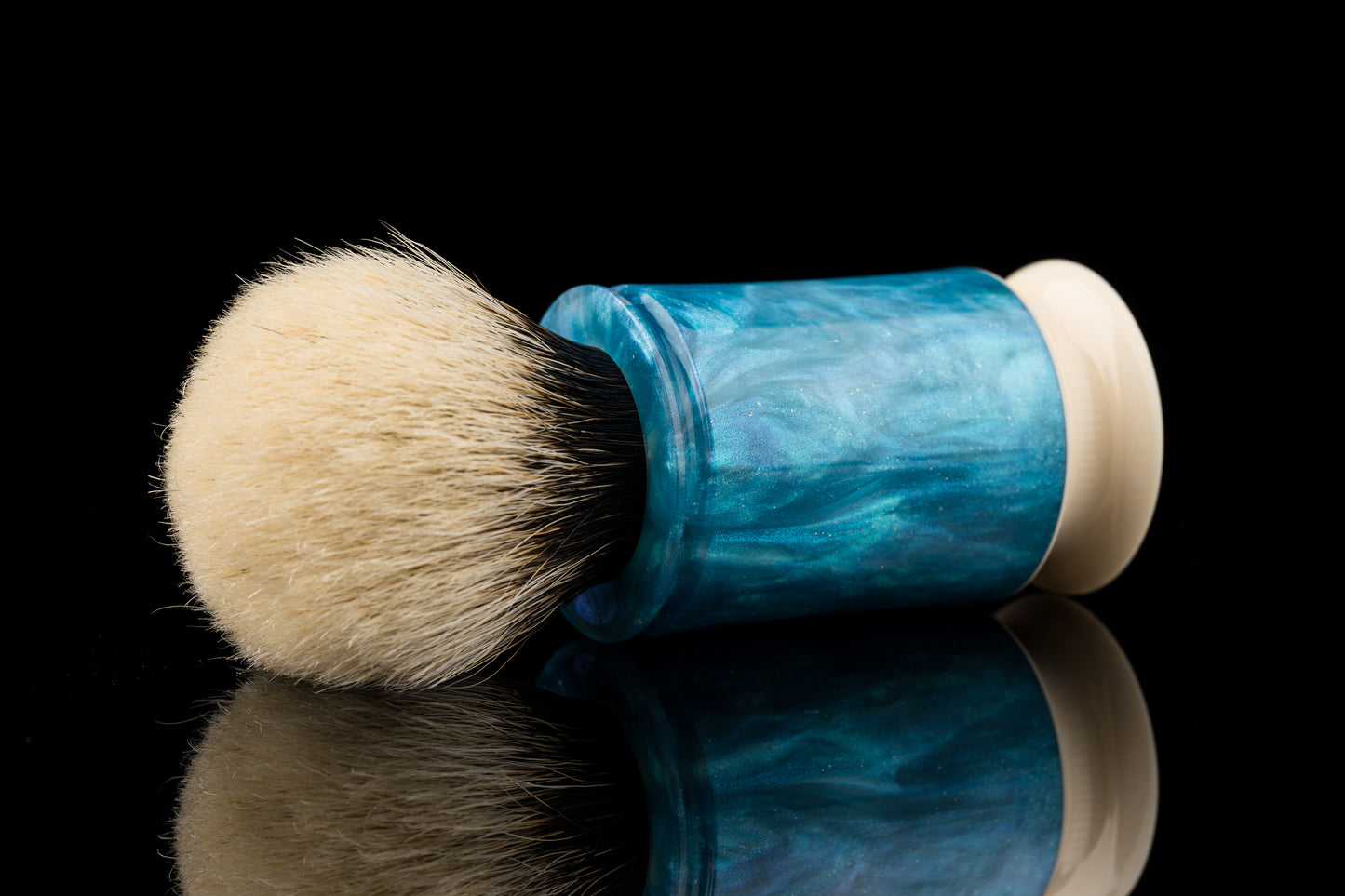 Exceed-6 Classic Edition - ‘Glacier’ shaving brush handle