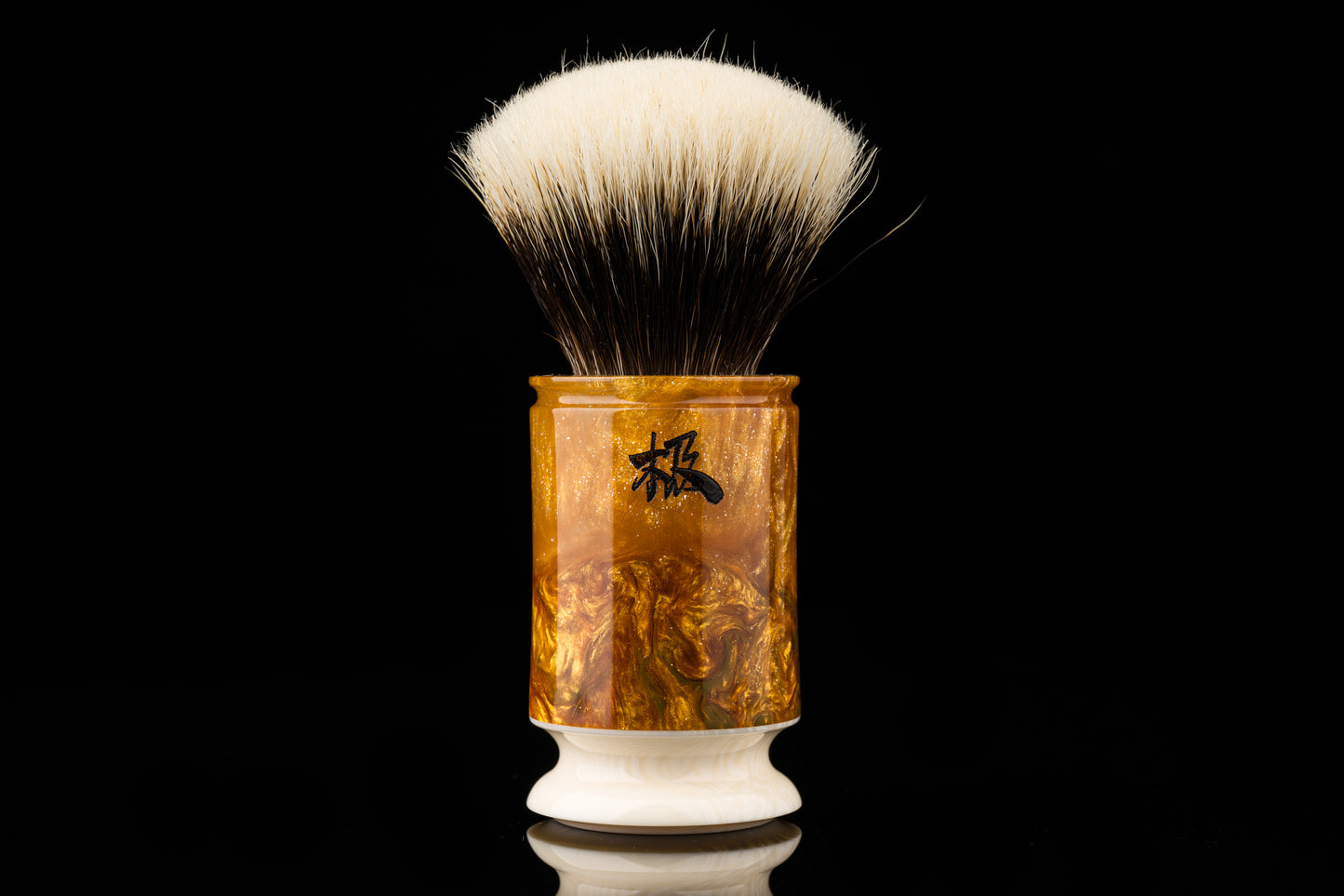 Exceed-6 Classic Edition - ‘Orange pulp’ shaving brush handle