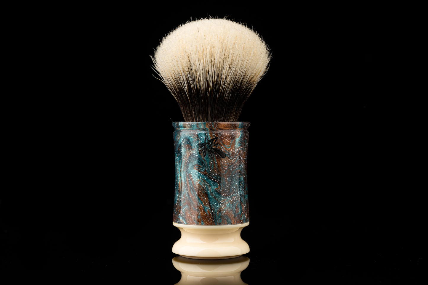Exceed-6 Evolution - Glaze ‘Swirl’ shaving brush handle