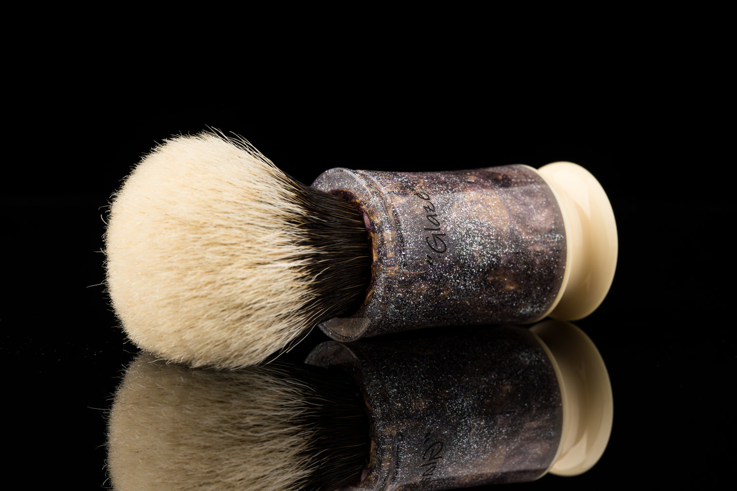 Exceed-6 Evolution - Glaze ‘Chaos’ shaving brush handle