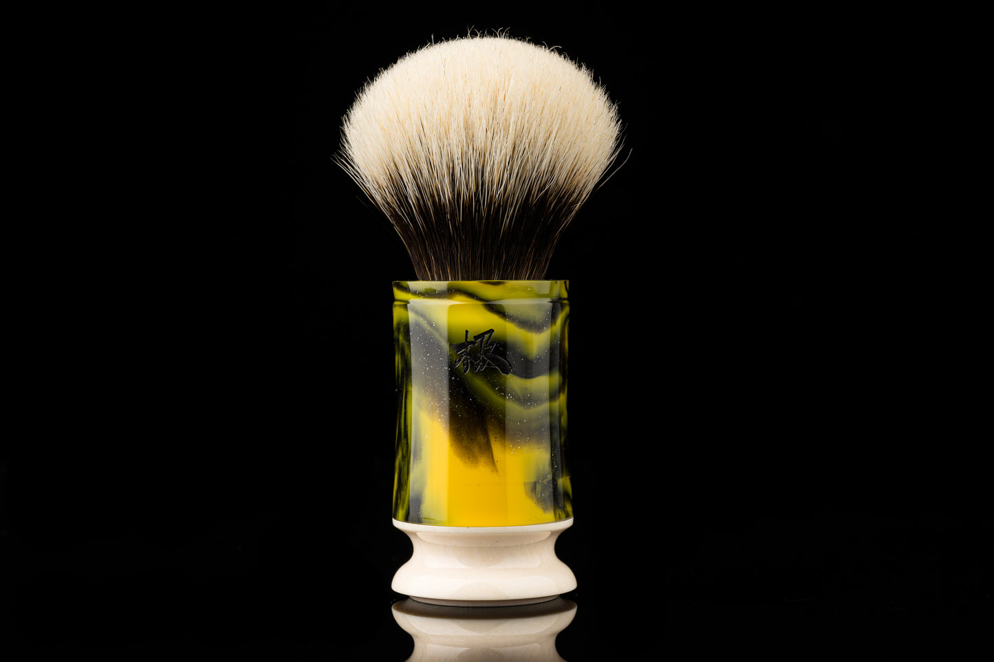 Exceed-6 Evolution - Glaze ‘Green Aurora’ shaving brush handle