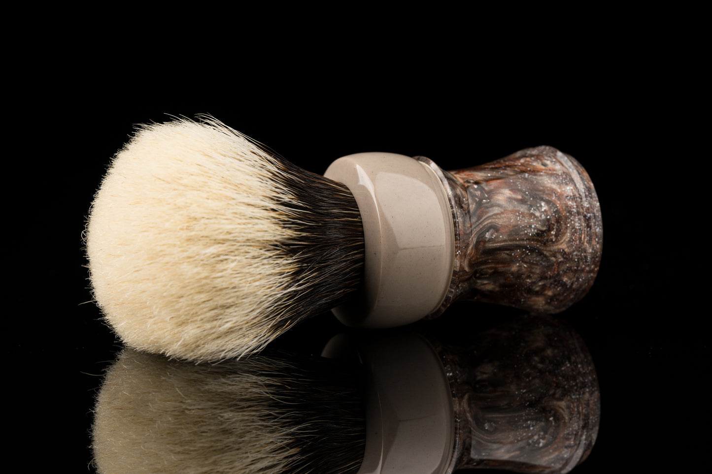 Climber - Glaze -‘Coffee’ shaving brush handle