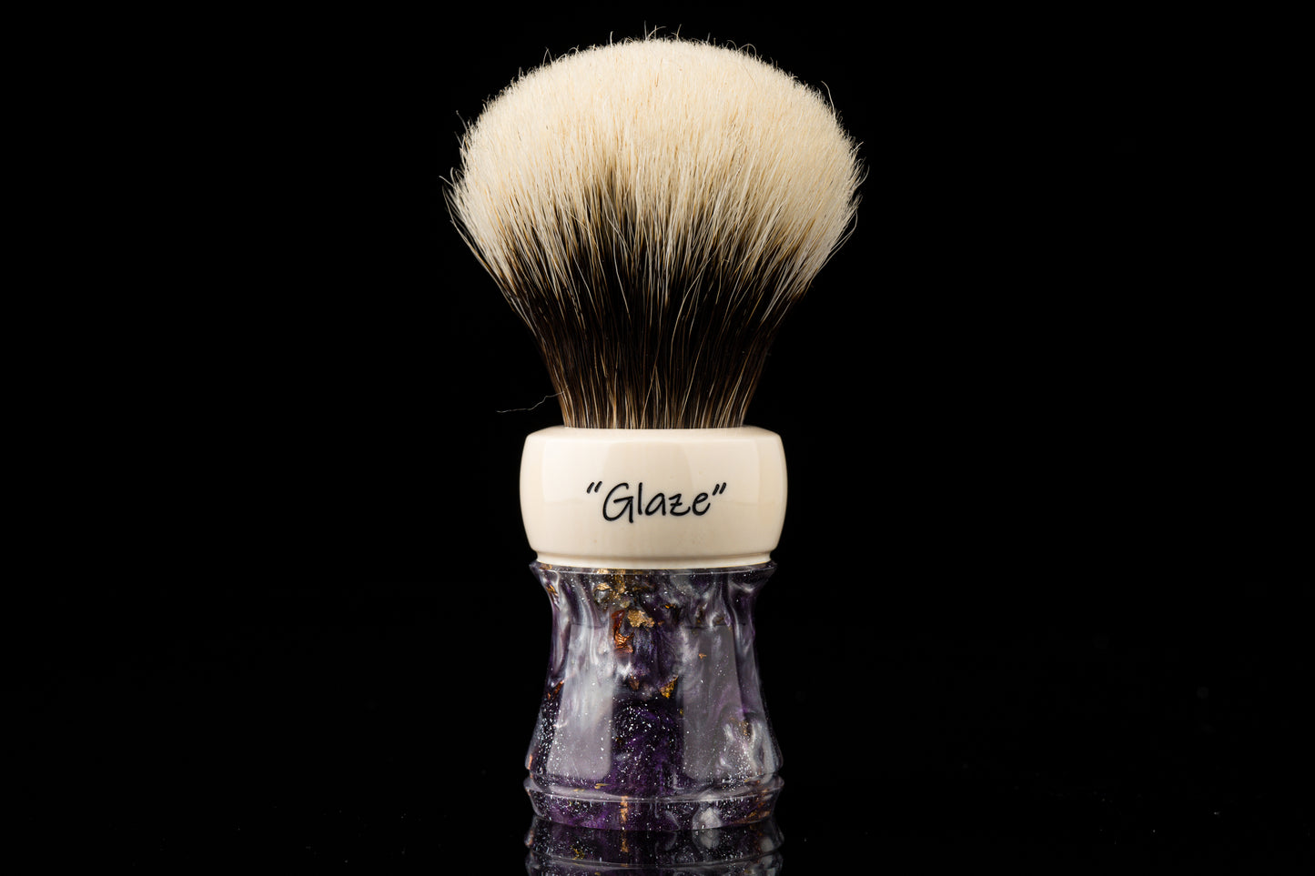 Climber - Glaze -‘Heavy fog’ shaving brush handle