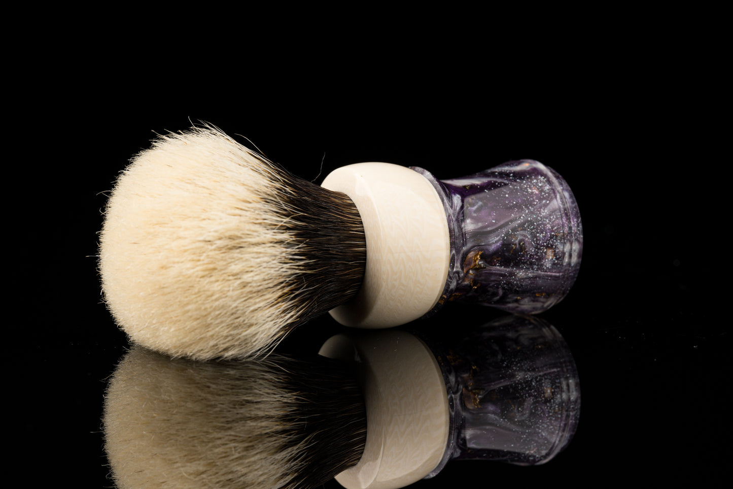 Climber - Glaze -‘Heavy fog’ shaving brush handle
