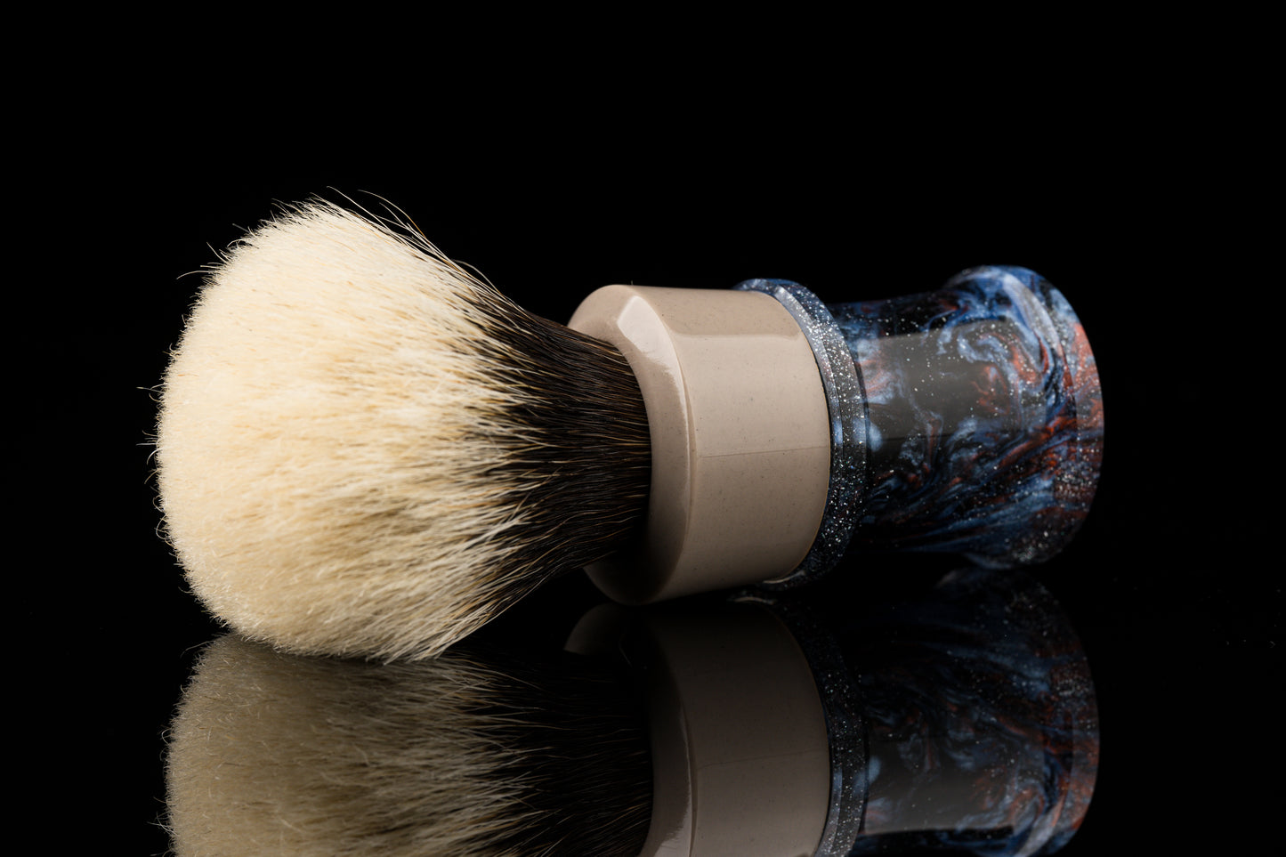Fortress - Glaze - ‘Deep Space’ shaving brush handle