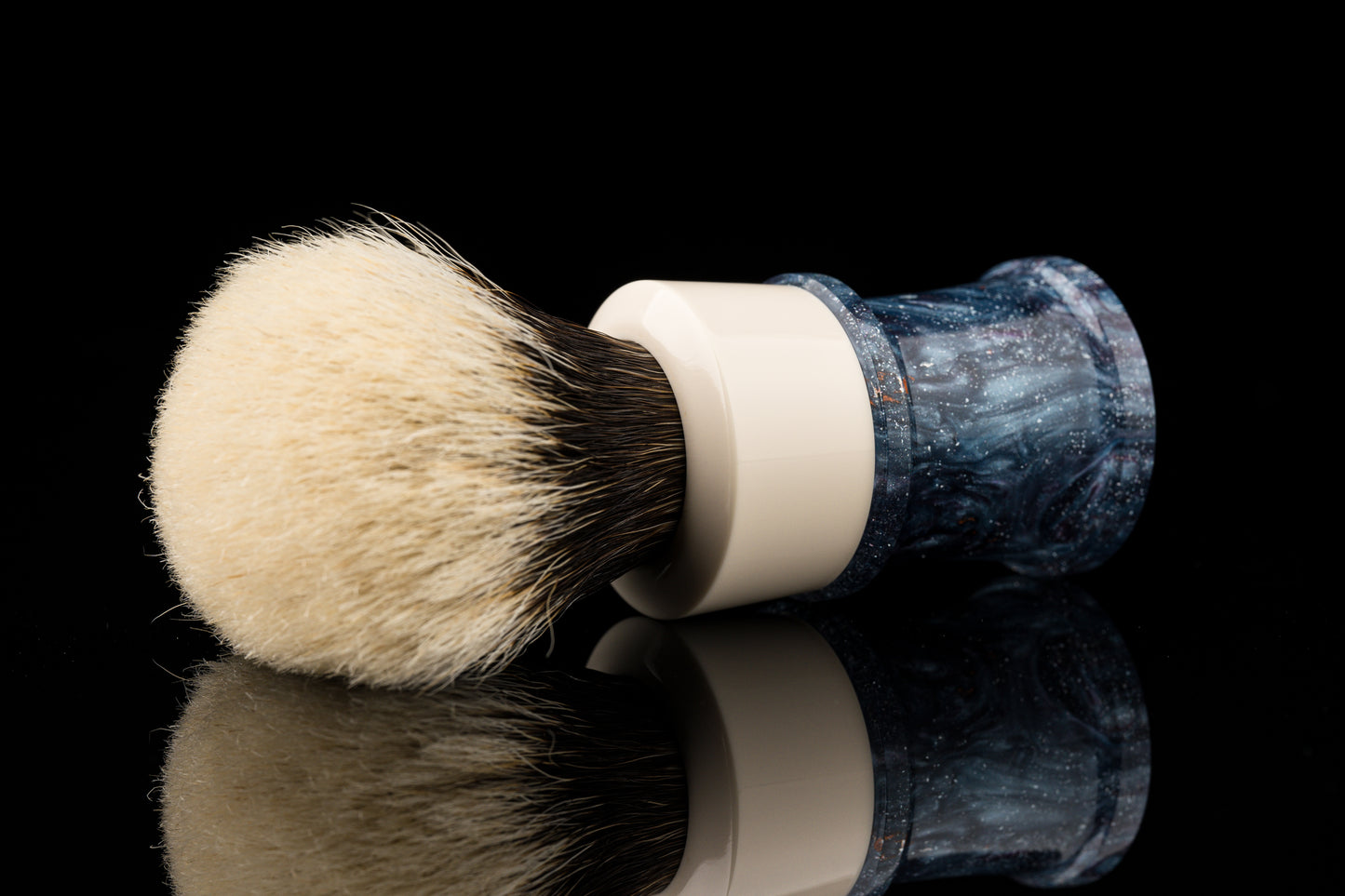 Fortress - Glaze - ‘Waves’ shaving brush handle
