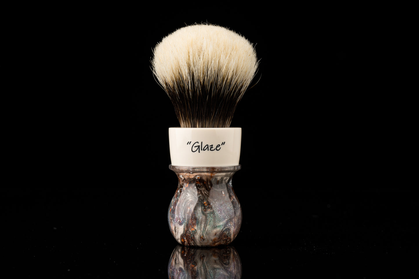 Destiny - Glaze - ‘Ripples’ shaving brush handle
