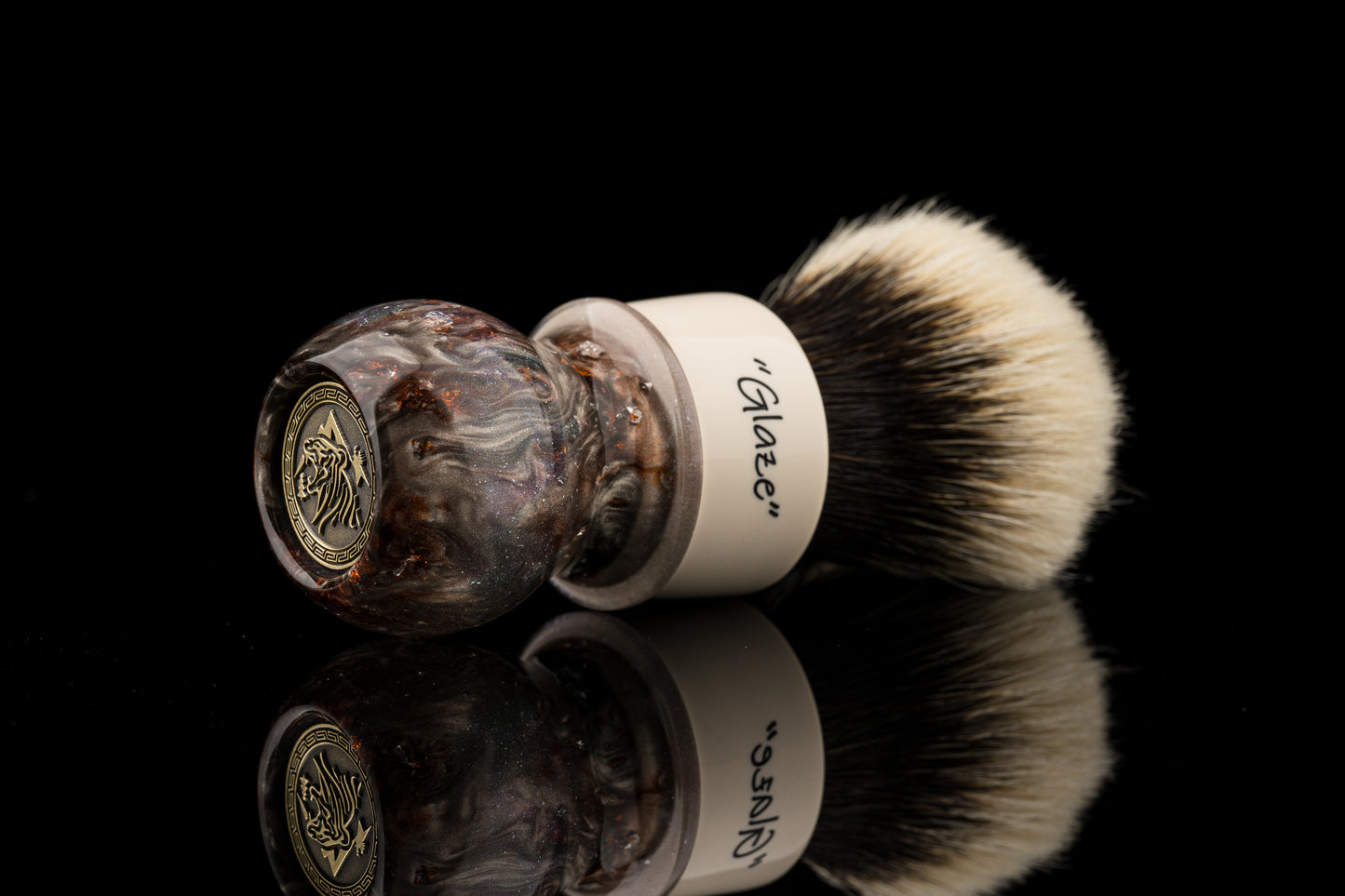 Destiny - Glaze - ‘Ripples’ shaving brush handle