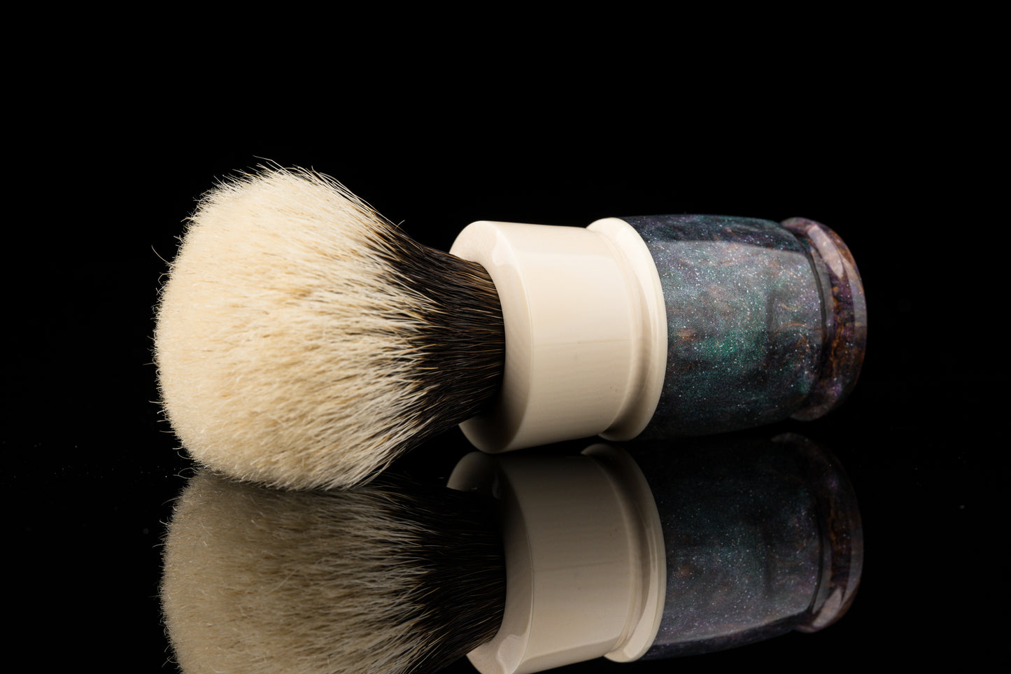 Fatboy - Glaze - ‘Universe’ shaving brush handle