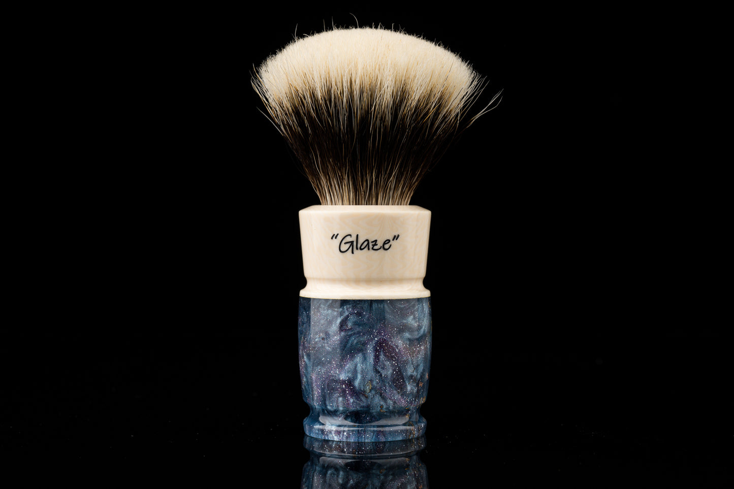 Fatboy - Glaze - ‘Ocean’ shaving brush handle