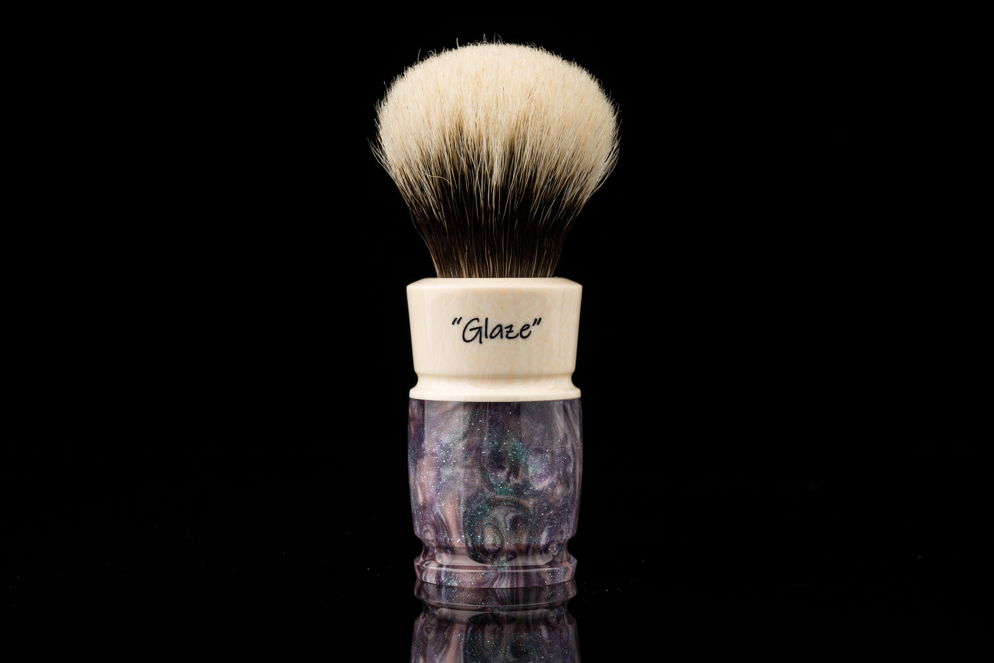 Fatboy - Glaze - ‘Alien Space’ shaving brush handle