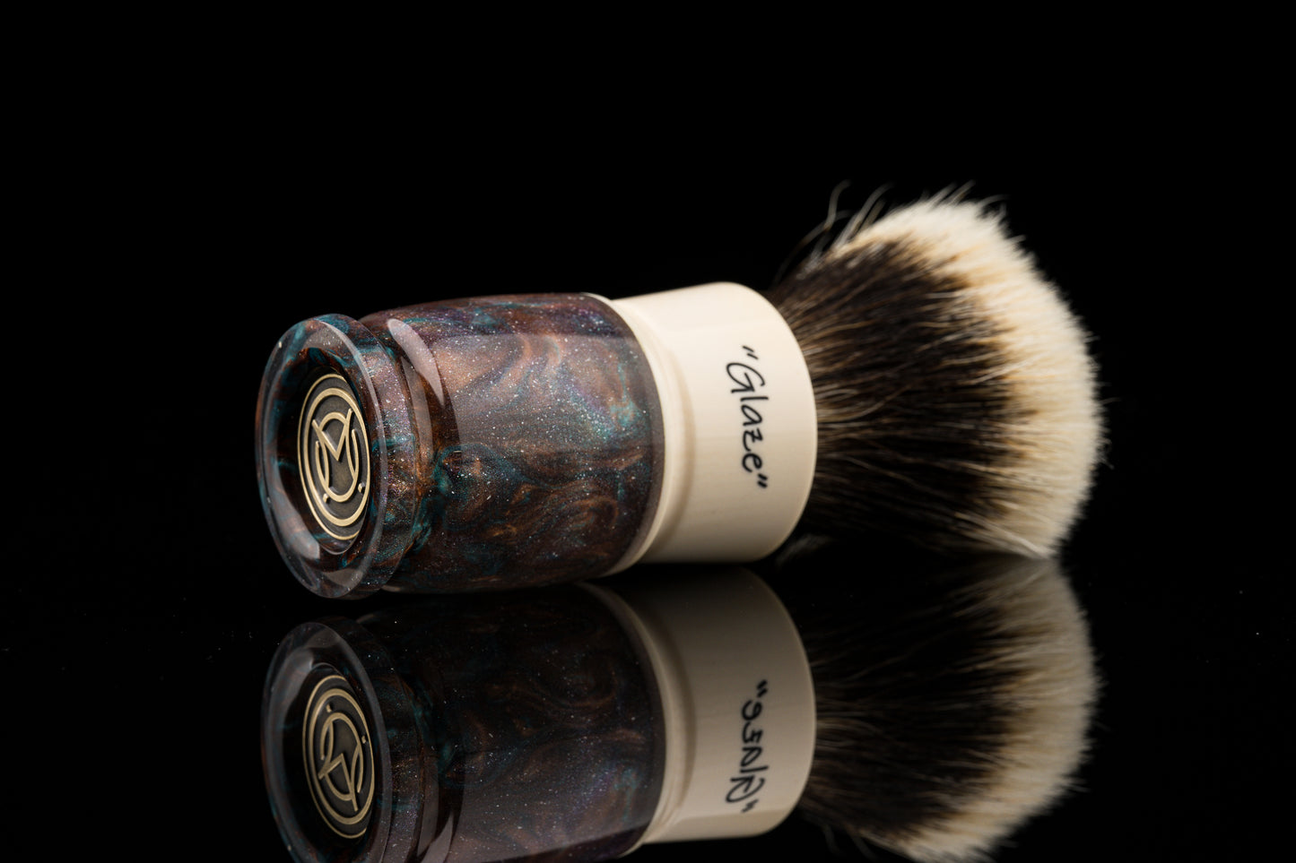 Fatboy - Glaze - ‘Colorful’ shaving brush handle