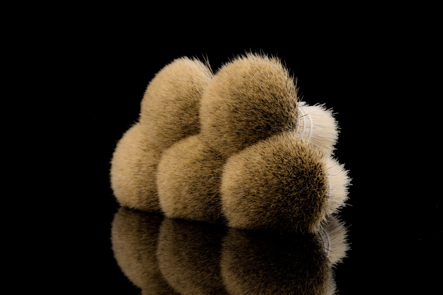 'Kirin' - Natural super badger hair knot