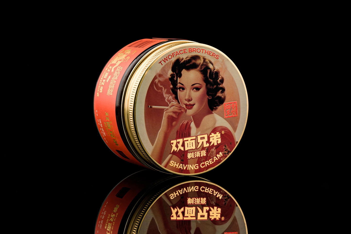 TWOFACE BORTHERS SHAVING CREAM - Tobacco(180g/6.4OZ)