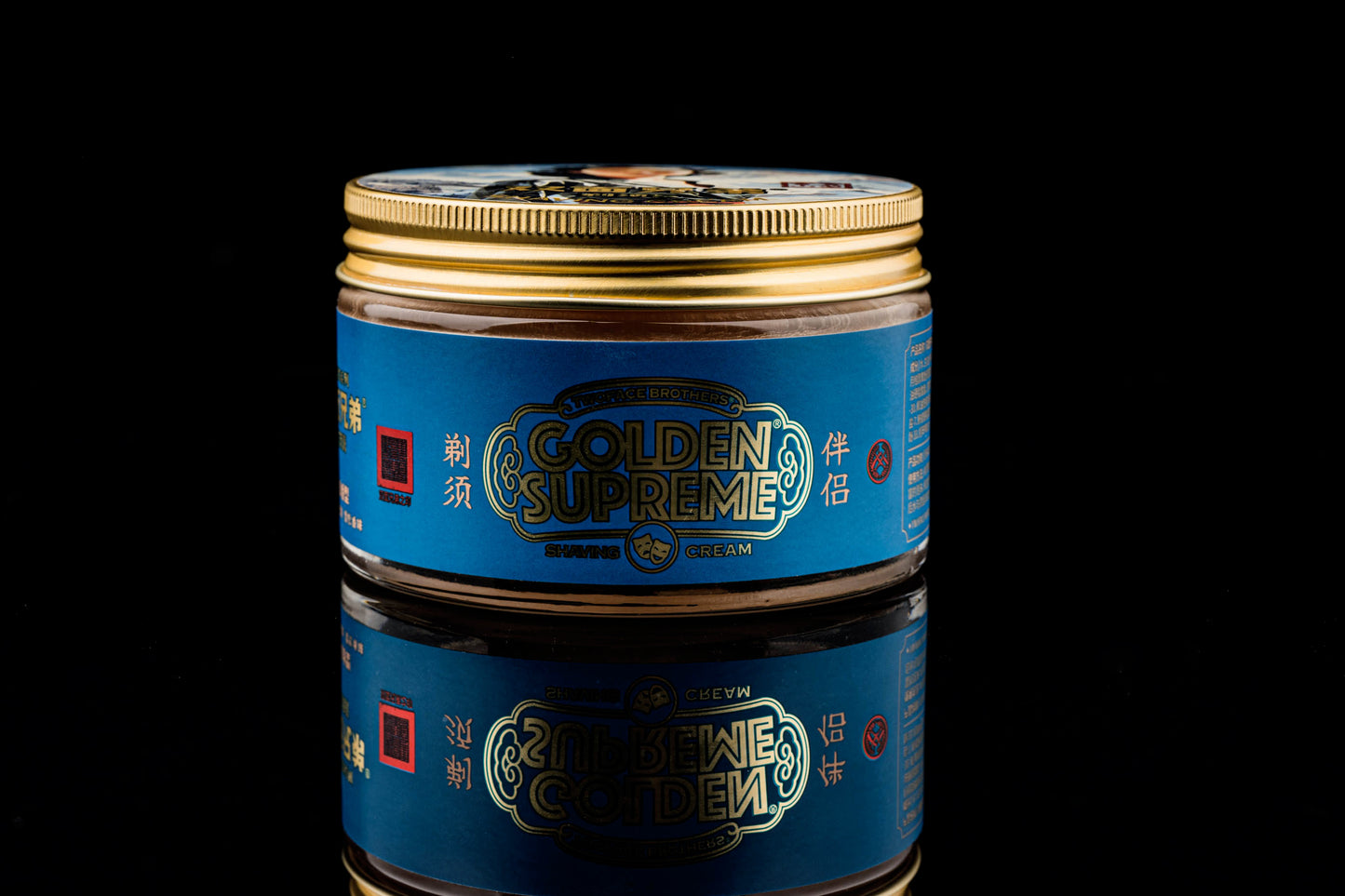 TWOFACE BORTHERS SHAVING CREAM - Snowy Mountain (180g/6.4OZ)