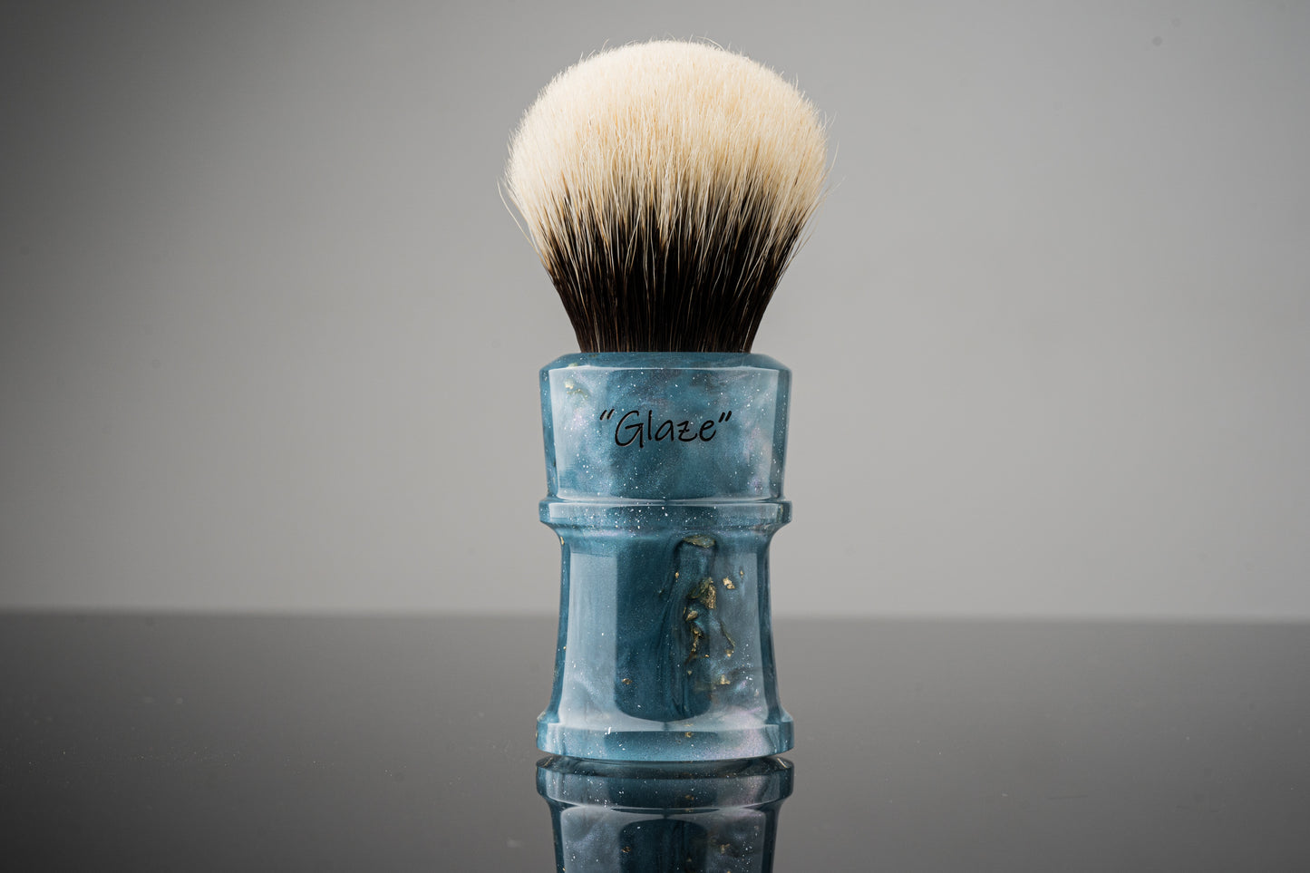 Fortress - Glaze - ‘Treasures of the Sky’ shaving brush handle