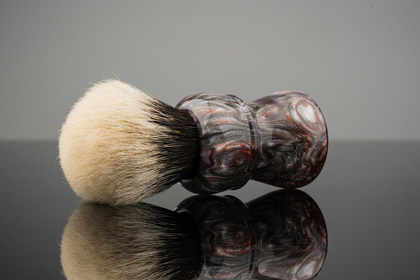 Compass - Glaze - ‘Jupiter's surface’ shaving brush handle