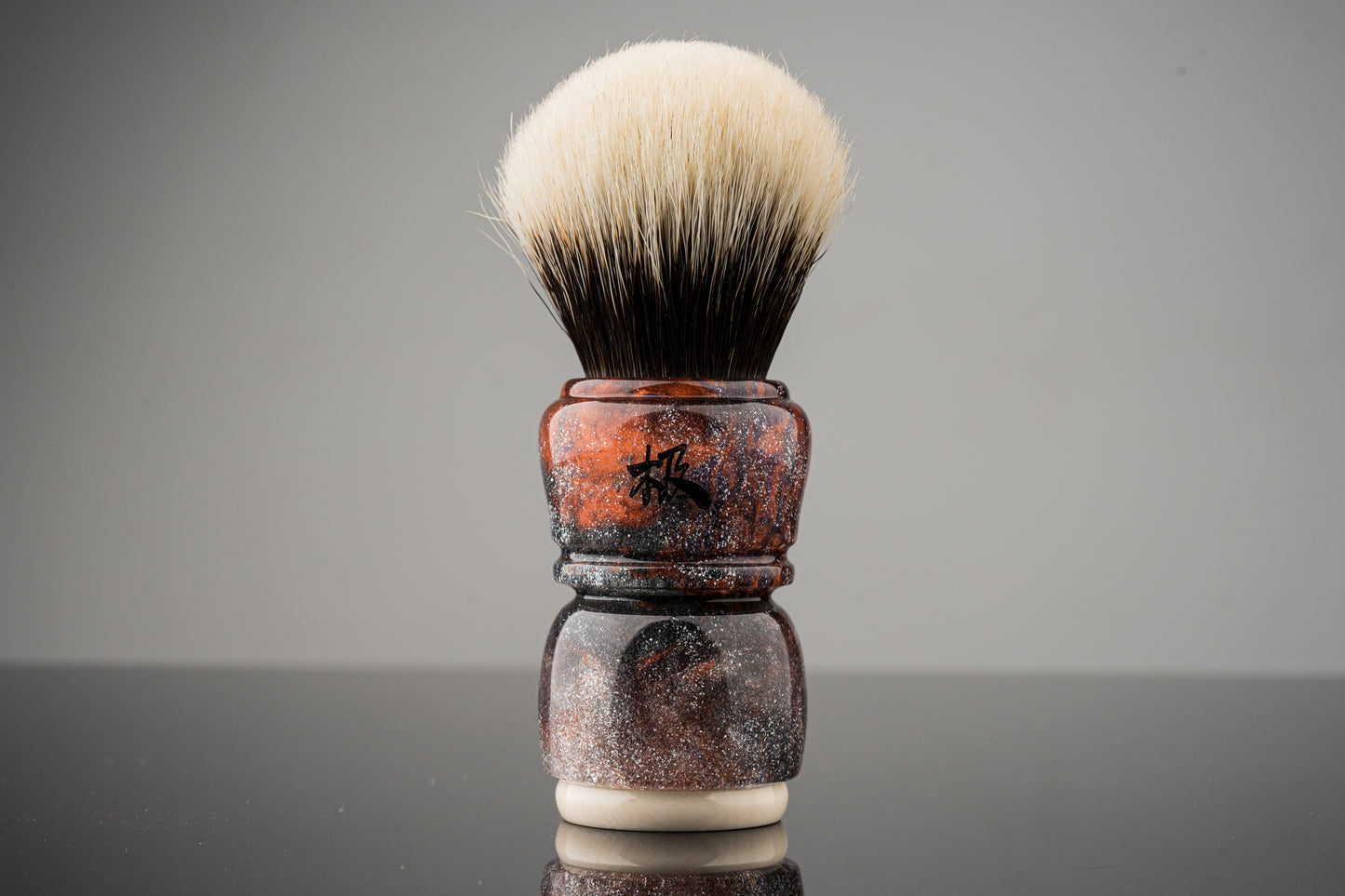 Exceed-5- Glaze ‘Sunset‘ shaving brush handle