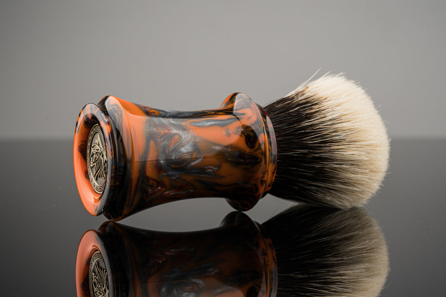 Lighthouse - ‘Tiger stripes’ shaving brush handle