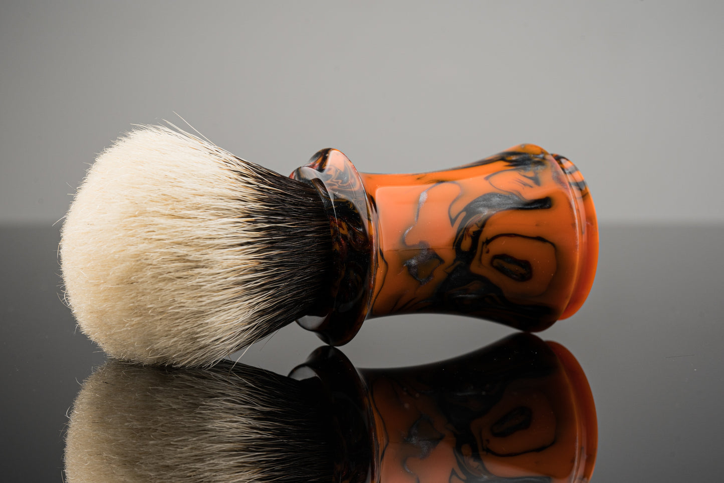 Lighthouse - ‘Tiger stripes’ shaving brush handle