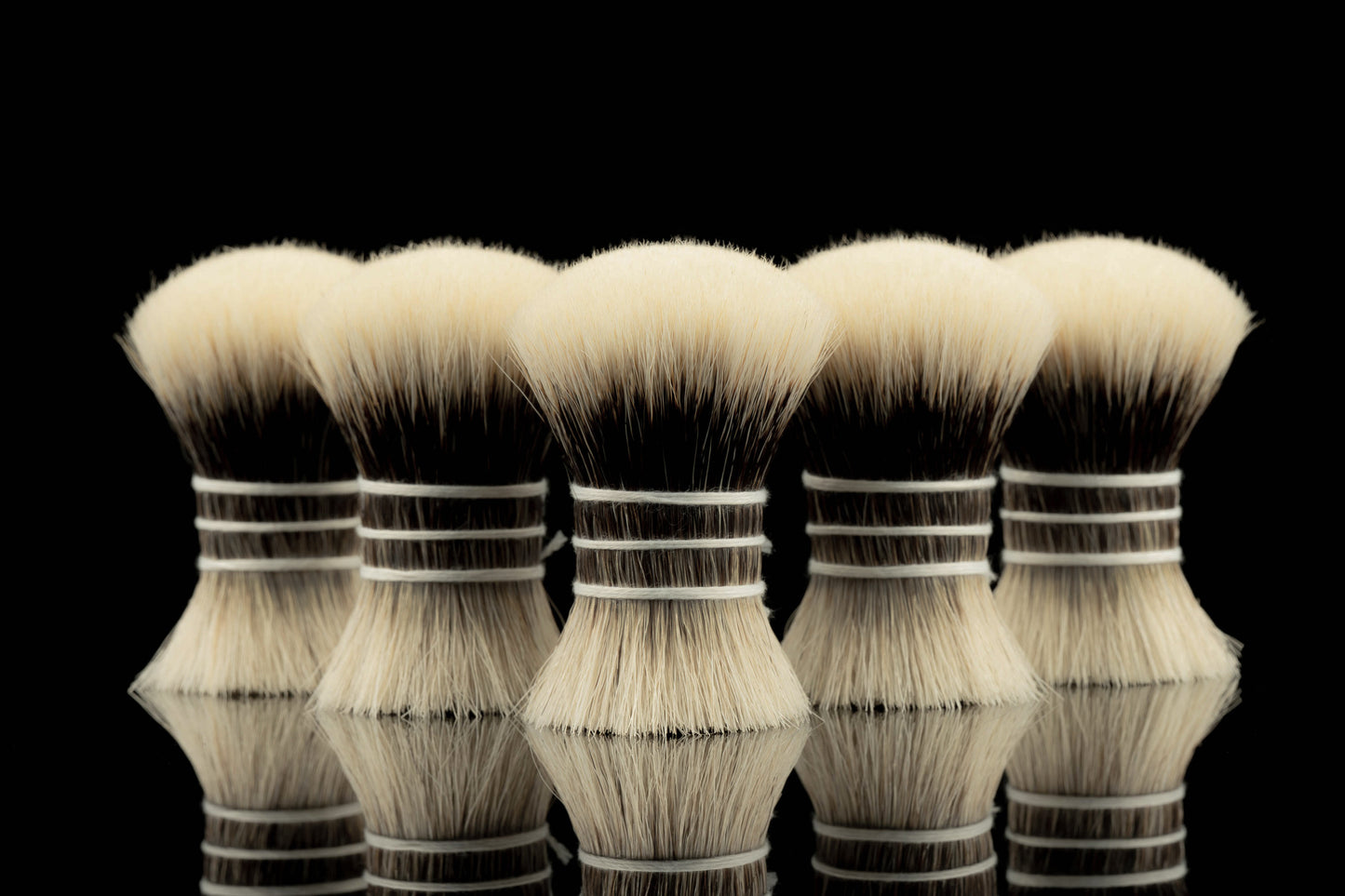 Tyrant T-7 finest two band badger handtied knot