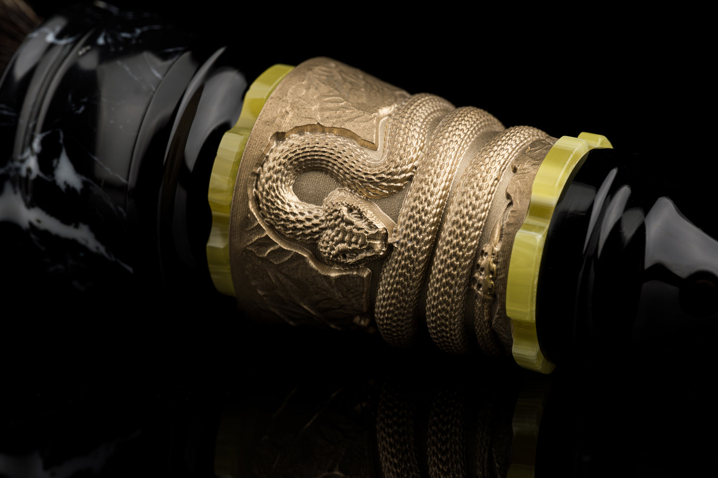 Year of the Snake shaving handle - #3