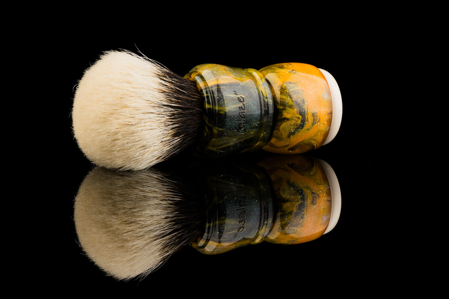 Exceed-5- Glaze ‘Chaos‘ shaving brush handle