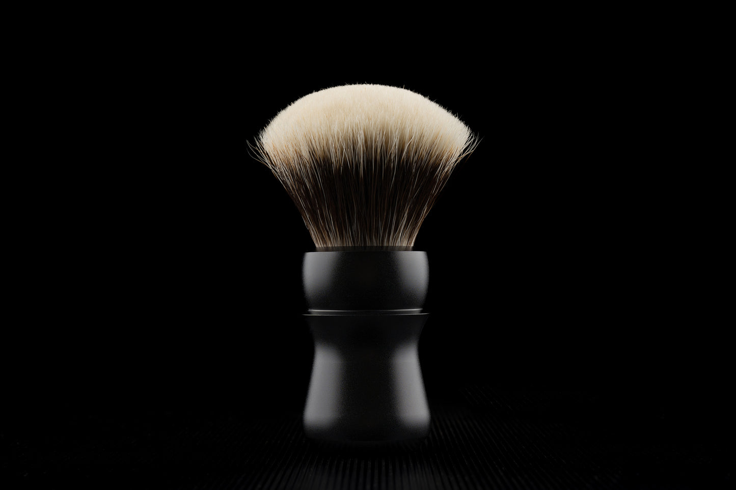 Metal Warhammer - Black General shaving brush handle
