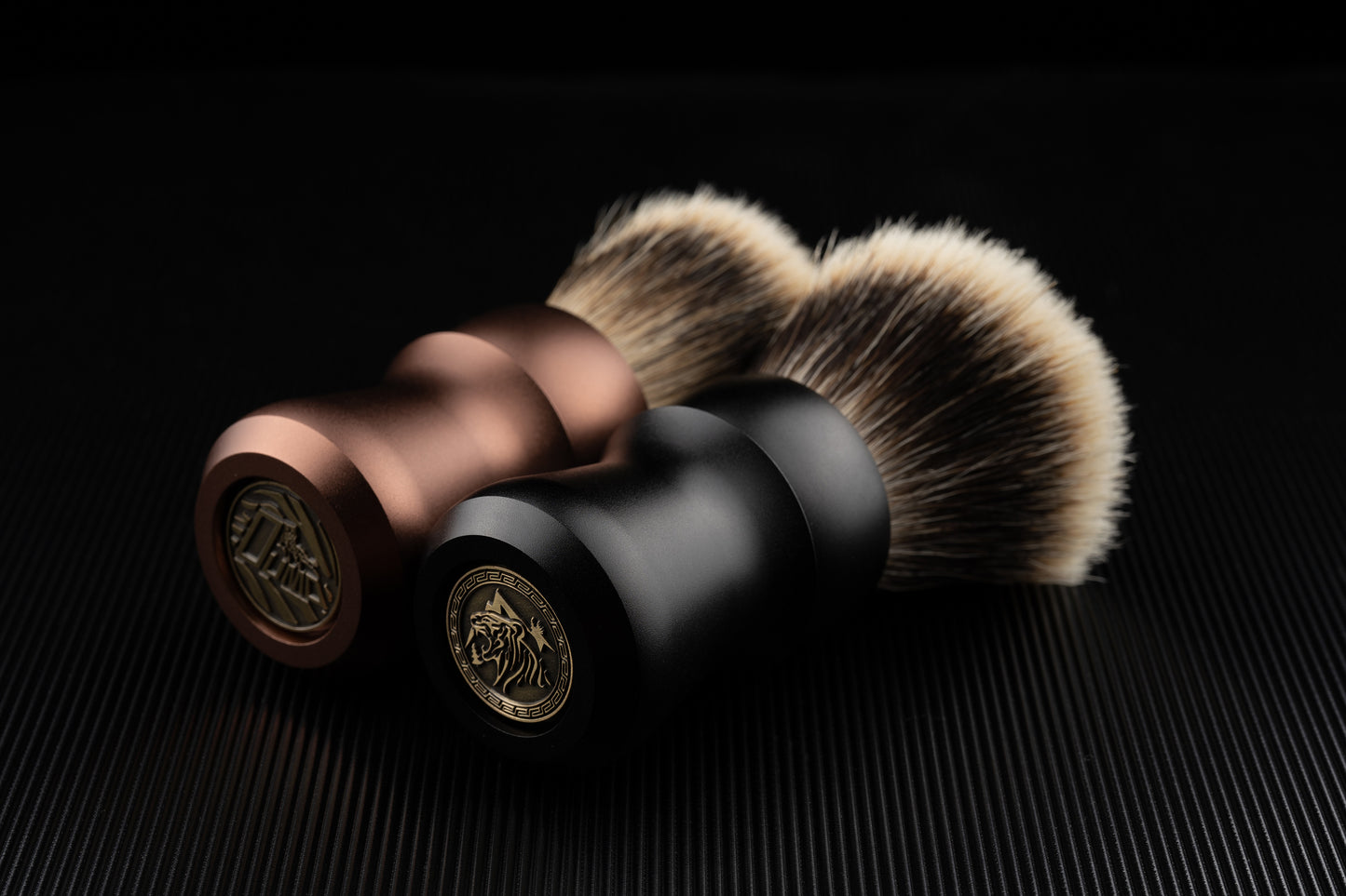 Metal Warhammer - Defender shaving brush handle