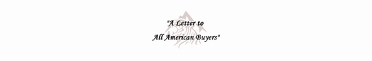 A Letter to All American Buyers( 2 )