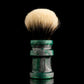 Ding - ‘Green Peacock’ shaving brush handle