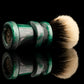 Ding - ‘Green Peacock’ shaving brush handle