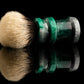 Ding - ‘Green Peacock’ shaving brush handle