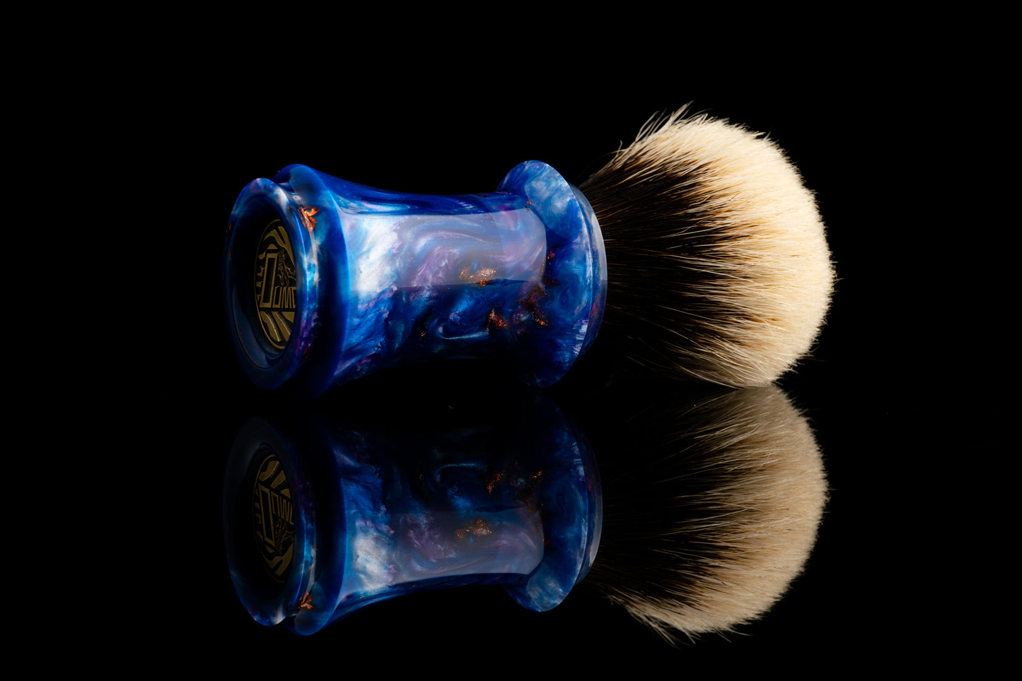 Lighthouse - ‘Blue Ocean’ shaving brush handle