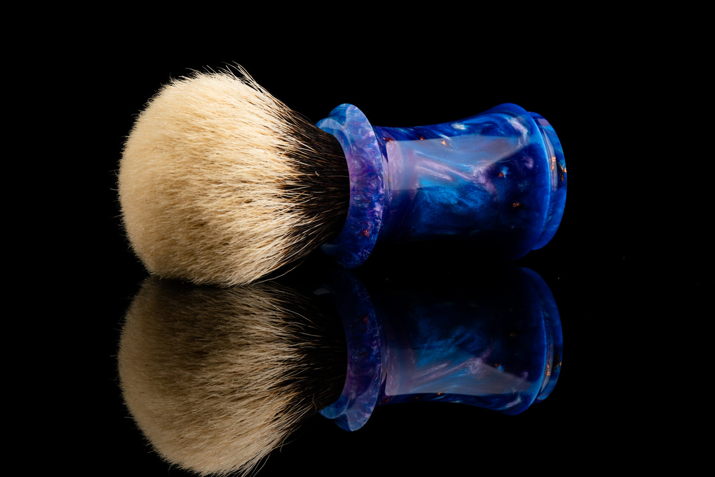 Lighthouse - ‘Blue Ocean’ shaving brush handle