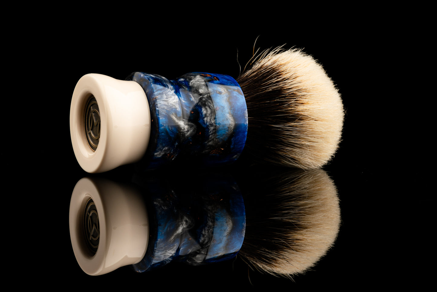 Exceed-3 - ‘Blue Coral Reefs‘ shaving brush handle