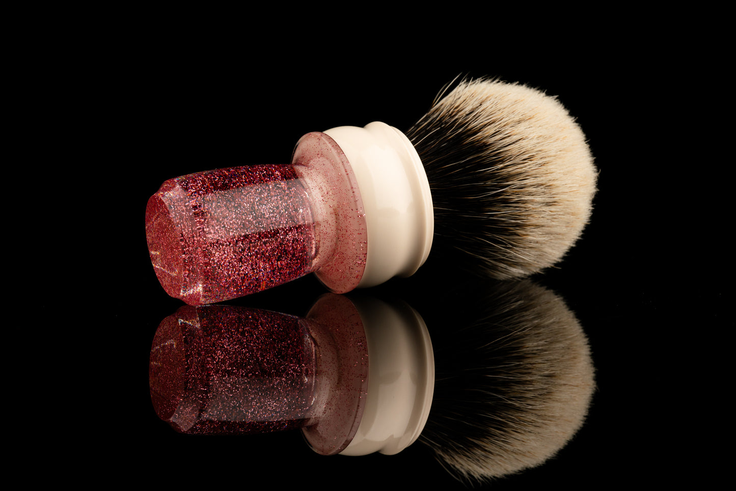 Tulip - ‘Pink Light‘ shaving brush handle