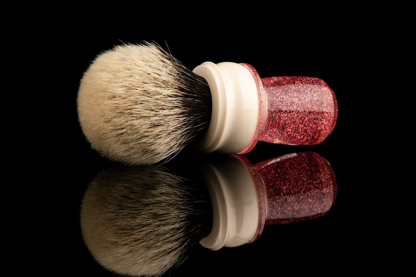 Tulip - ‘Pink Light‘ shaving brush handle