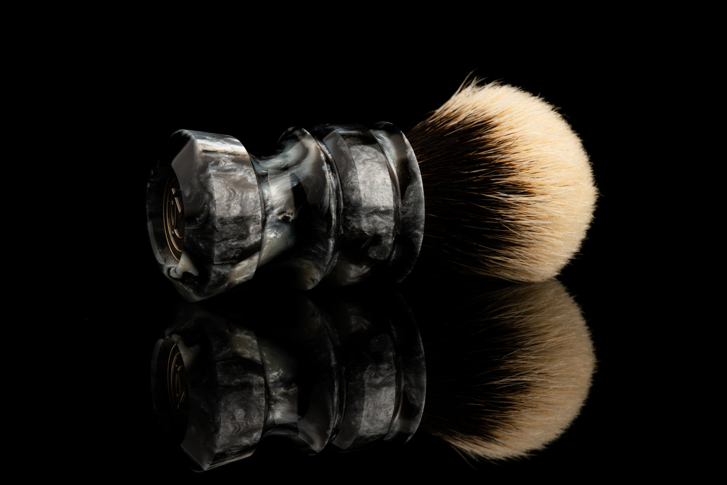 New Chubby - ‘Ink-Landscape’ shaving brush handle