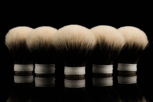 Tyrant T-10 finest two band badger handtied knot