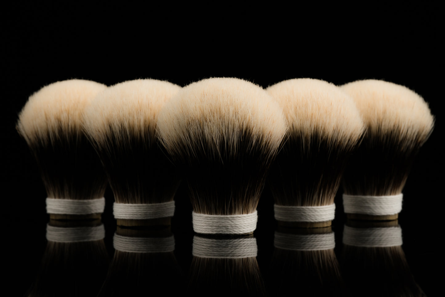 Manchuria M-9 finest two band badger handtied knot