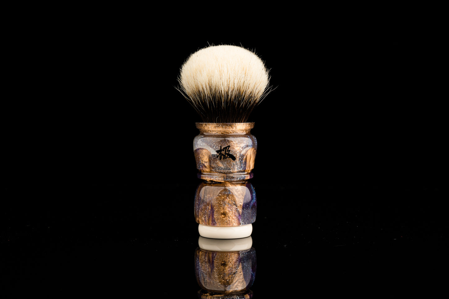 Exceed-5 Evolution-Glaze ‘Glorious Years‘ shaving brush handle