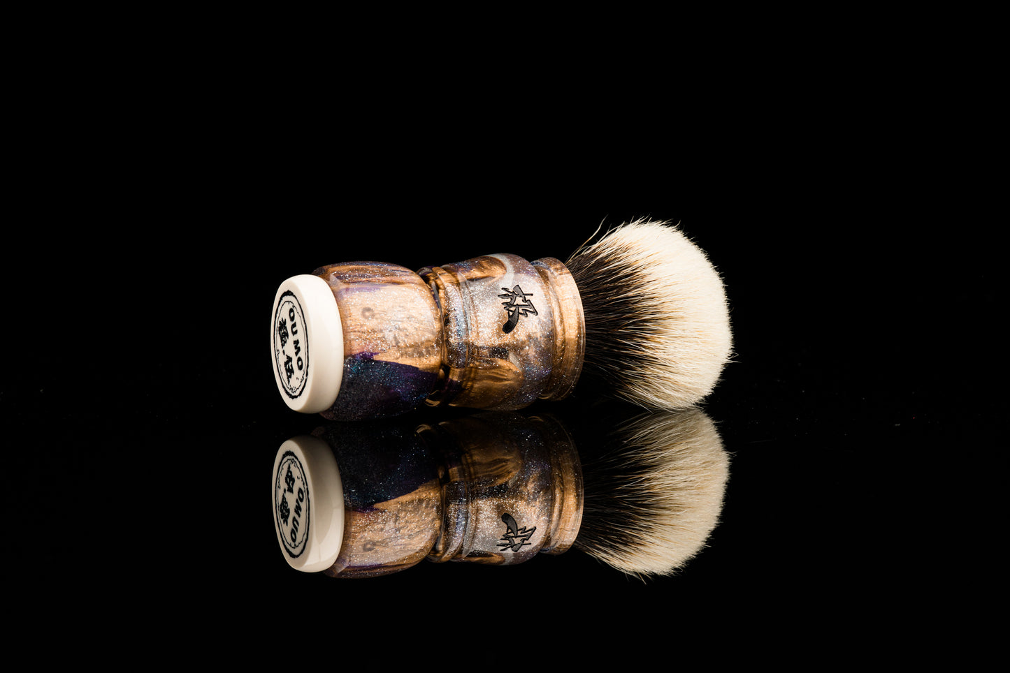 Exceed-5 Evolution-Glaze ‘Glorious Years‘ shaving brush handle