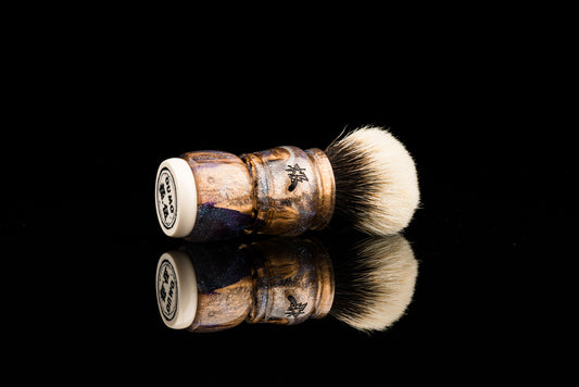 Exceed-5 Evolution-Glaze ‘Glorious Years‘ shaving brush handle