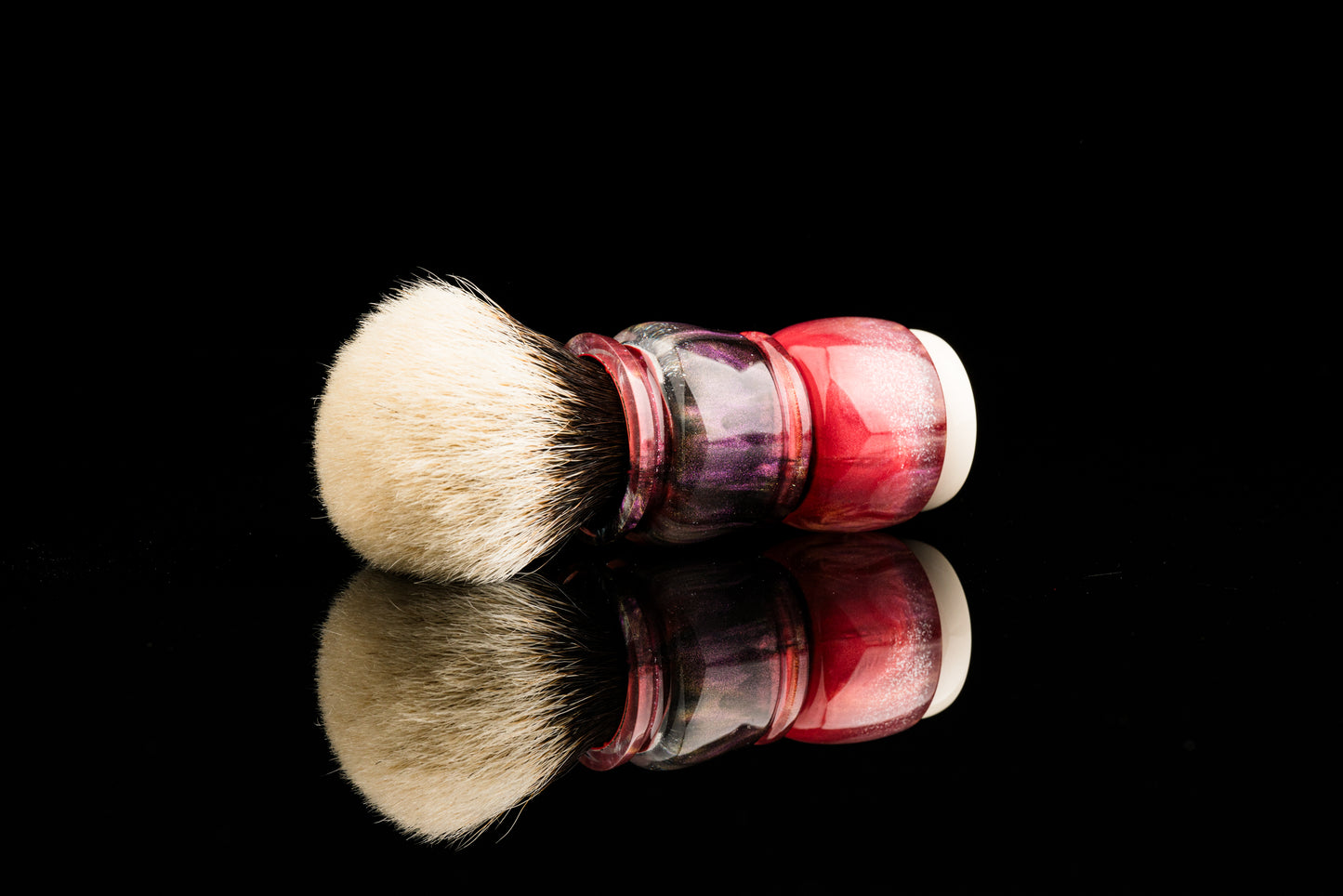 Exceed-5 Evolution-Glaze ‘Pink Moments‘ shaving brush handle