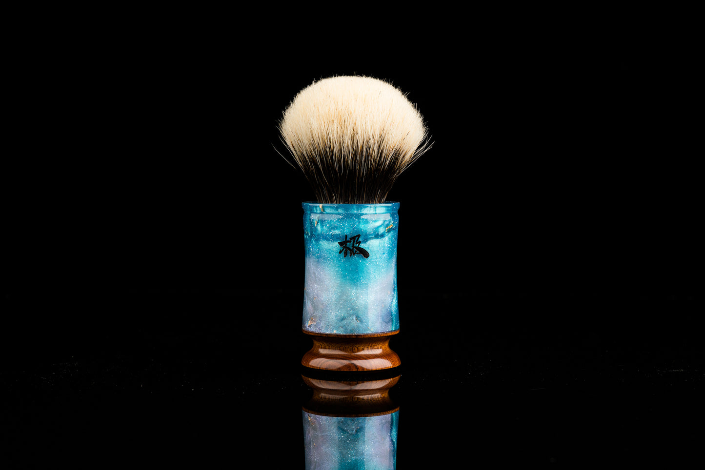 Exceed-6 Evolution - Glaze ‘Glacier’  shaving brush handle