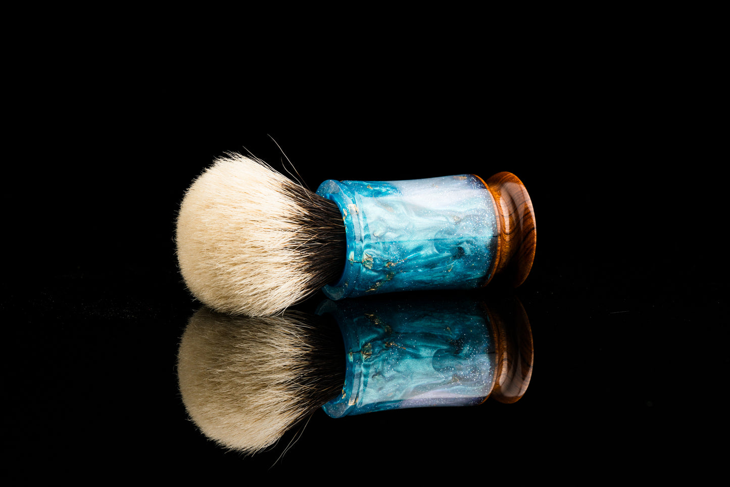 Exceed-6 Evolution - Glaze ‘Glacier’  shaving brush handle