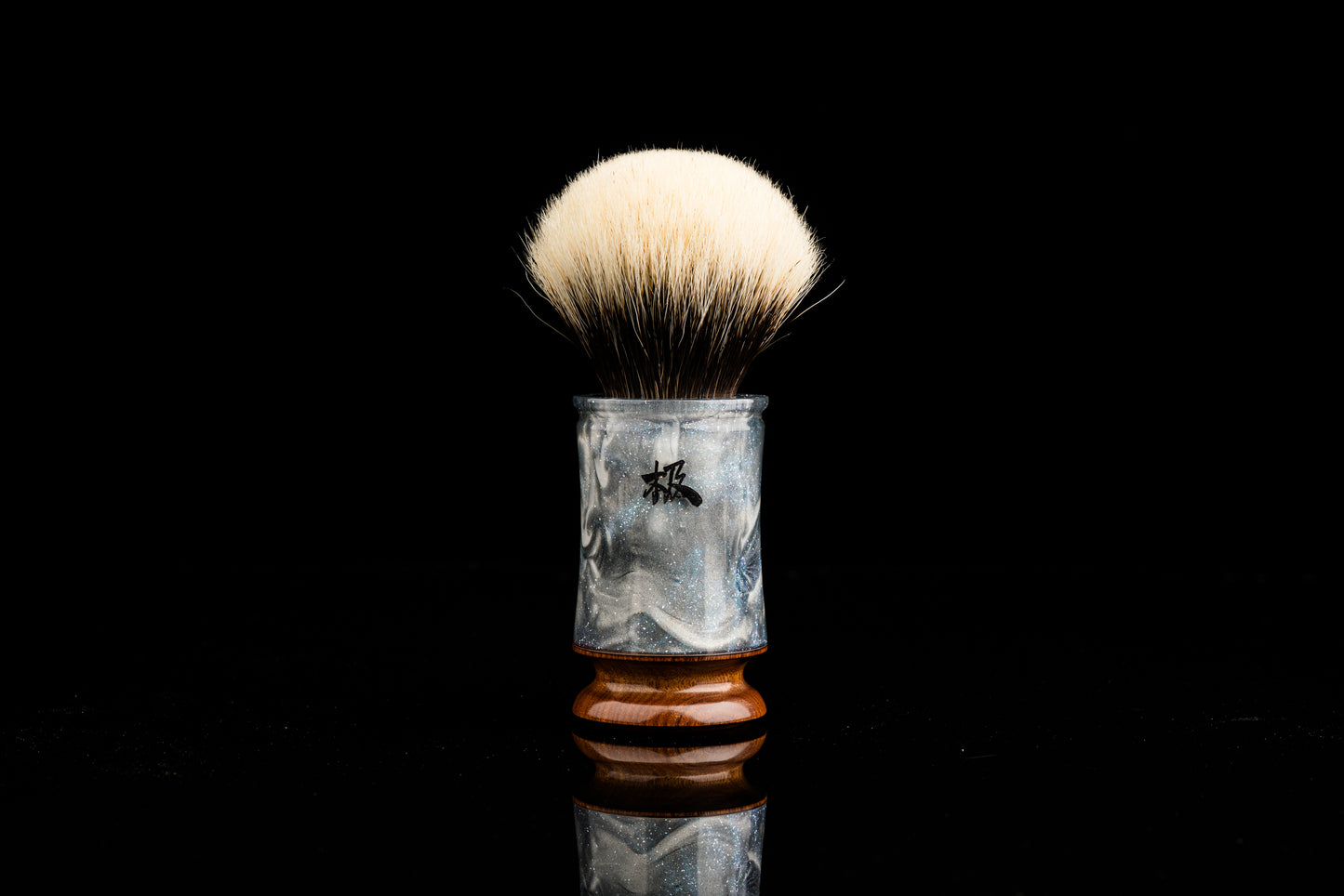 Exceed-6 Evolution - Glaze ‘White mist’  shaving brush handle