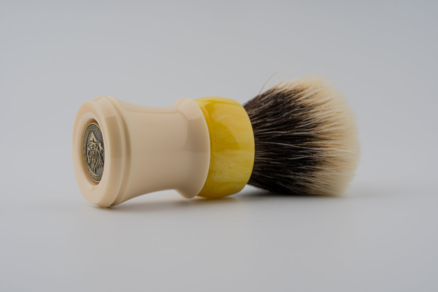 Climber-'Beeswax' Resin Hybrid shaving brush handle