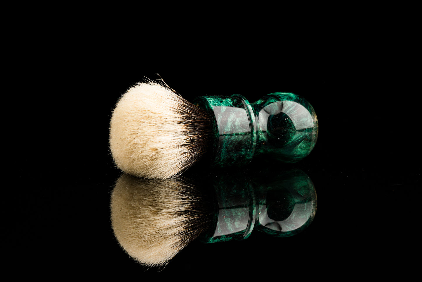 Destiny- ‘Green Peacock’ shaving brush handle